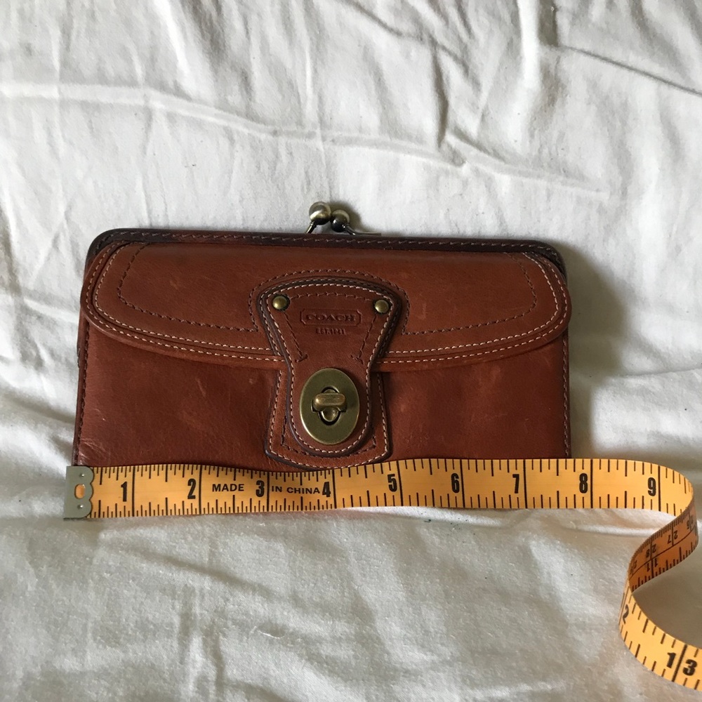 Authentic coach wallet